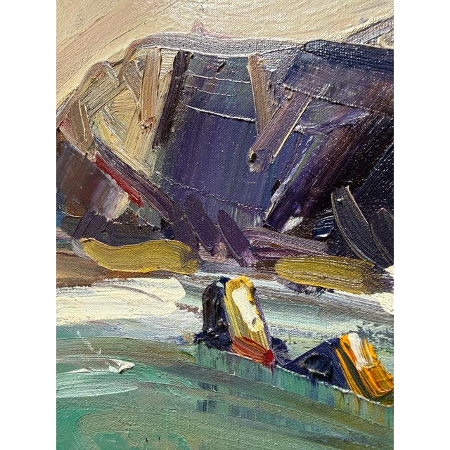 California Coastal Impressionism | Original Plein Air Oil Hartman For Sale In San Francisco - Image 6 of 9