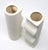 Postmodern Wavy Beige Textured Ceramic Vases - a Pair For Sale - Image 3 of 6