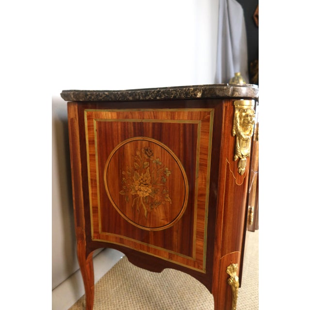 Transitional Commode by Martin Ohneberg, 18th Century For Sale - Image 4 of 12