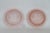 1930s Anchor Hocking Queen Mary Pair of 2 Dessert Bowls Pink Depression Glass For Sale - Image 10 of 12