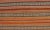 Mid 20th Century Very Long Kilim Vintage Runner With Vertical Stripe and Geometric Pattern For Sale - Image 5 of 7