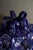 Blue Hand-Crafted Organic Modern Ceramic Vessel with Faces by John Rezner, 2010 For Sale - Image 8 of 9