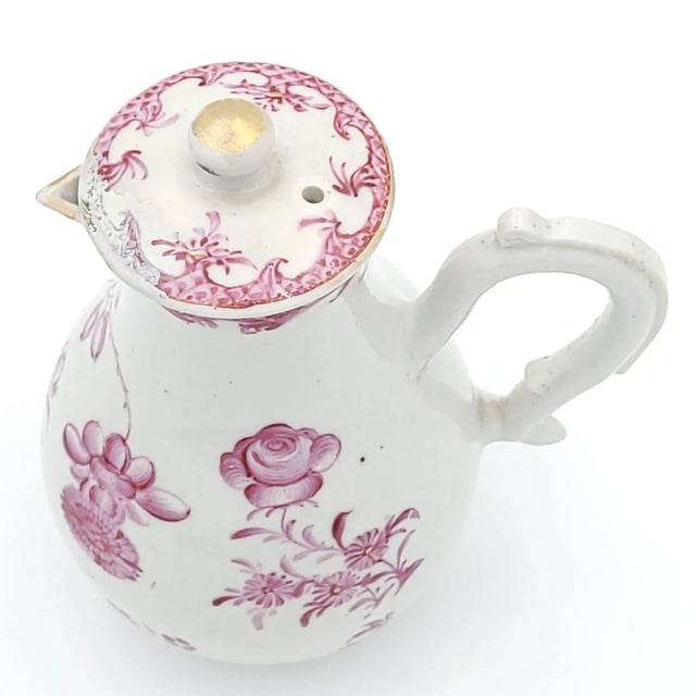 Pink Famille Rose Chinese Pink Porcelain Creamer, Circa 1780 For Sale - Image 8 of 11