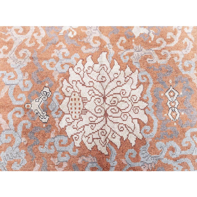 Doris Leslie Blau Antique Chinese Silk Rug For Sale In New York - Image 6 of 9