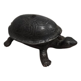 Antique Cast Iron Turtle-Form Cigar Cutter, 1880 For Sale