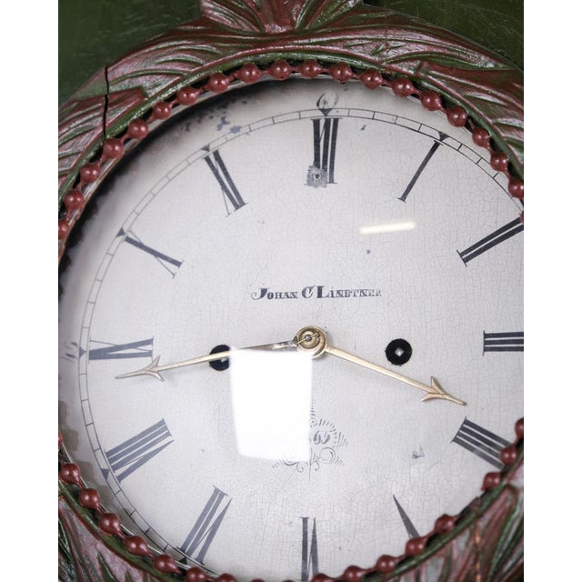 Paint Bornholm Frøken Longcase Clock For Sale - Image 7 of 12