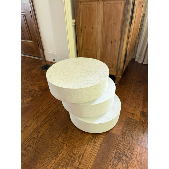 Made by Global Views the Pivot Side Table. The Pivot Side table looks good from any angle. The top two sections of this...