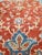 Antique Persian Sultanabad Carpet, Handmade Oriental Rug, Red, Light Blue & Gold For Sale - Image 11 of 13