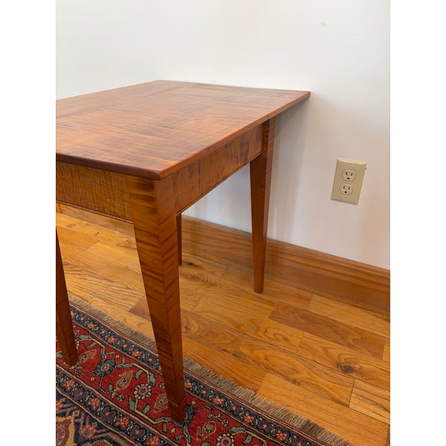 This is a great set of Tiger Maple End Tables. These two specific end tables were made by some of our friends in southern...