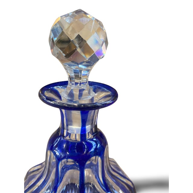 Bohemian Crystal Bottle from Baccarat, 1870 For Sale - Image 6 of 12