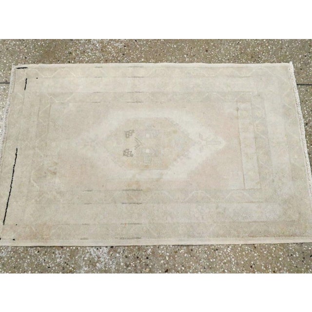 Mid 20th Century Galerie Shabab Collection Mid-20th Century Turkish Sivas Throw Rug For Sale - Image 5 of 8