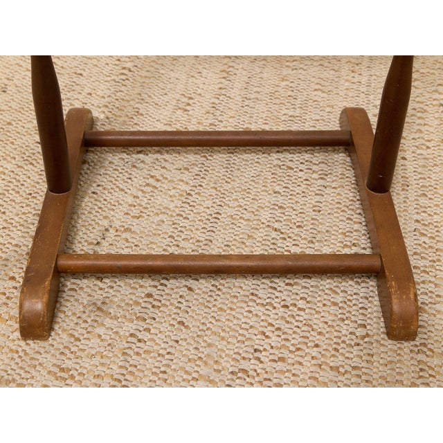 Mid 20th Century Vintage Mid-Century Modern Gentleman’s Valet Stand in Walnut For Sale - Image 5 of 10