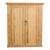 Sturdy Pine wardrobe with beautiful molding details from Europe. Perfect for functional and attractive storage in any room.