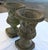 Sculpture Materials Vintage Large Concrete Garden Urns With Floral Rosetta Relief and Tudor Weave Design- A Pair For Sale - Image 7 of 13