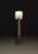 Contemporary Large Navazi Floor Lamp in Ceramic with Linen and Frosted Glass by Svitanok For Sale - Image 3 of 10