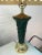 Hollywood Regency Asian Export Sea-Green Ceramic Twist Table Lamps - a Pair For Sale - Image 3 of 13