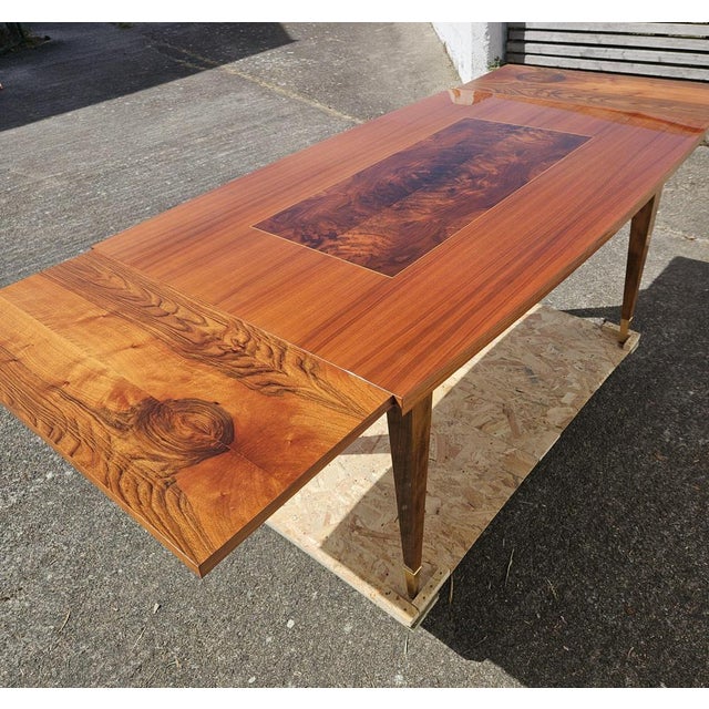 Mid-Century Modern French Extendable Dining Table, 1960s For Sale - Image 12 of 16