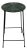 Vintage Forest Green Wicker Top Wire Frame Stool For Sale