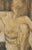 A striking figurative study by British artist Dr. Joseph Smedley (1922–2016) depicting a seated male nude in a relaxed yet...