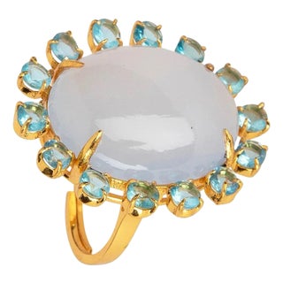 Odessa Ring (Light Blue (Size 8) For Sale