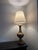 1960s 1960's Lynard of California Giltwood Urn Table Lamp With Pleated Shade - 41" Grand Scale For Sale - Image 5 of 8