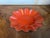 Antique 19th Century French Scarlet Lacquer Papier Mache Scalloped Oval Tray or Bowl For Sale - Image 13 of 13