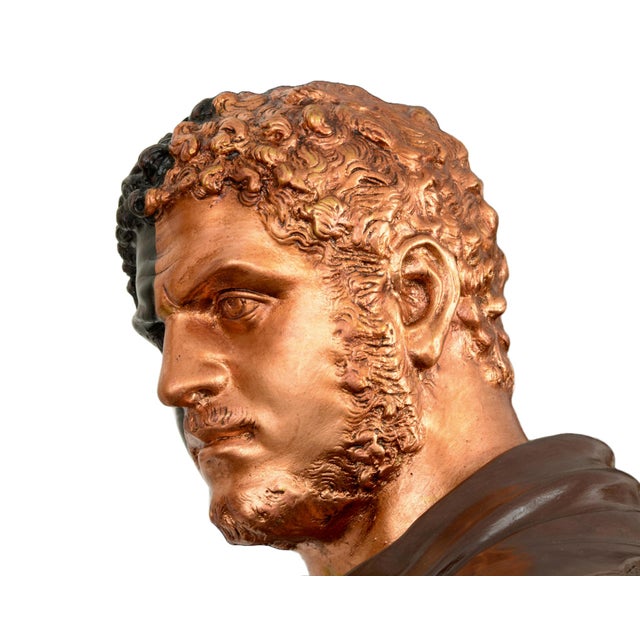 Chiurazzi, Interpretation of a Caracalla, 2000s, Plaster For Sale - Image 5 of 9