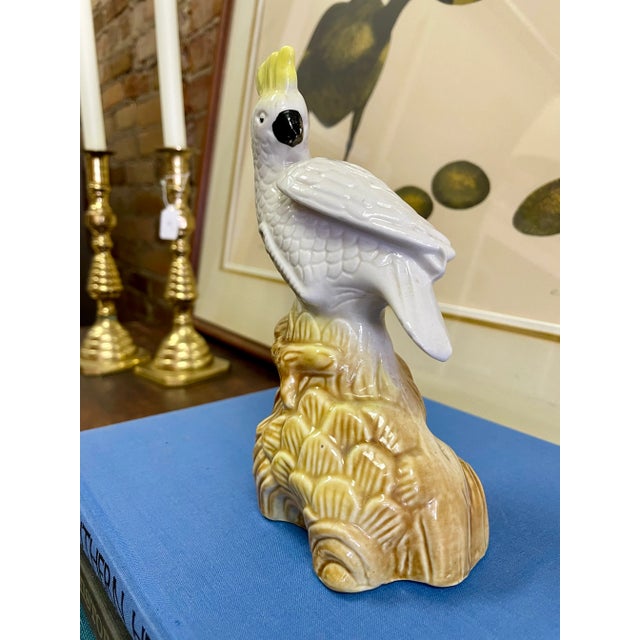Mid 20th Century Mid 20th Century Cockatoo Figurine For Sale - Image 5 of 9