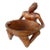 1920s African American Woman Carved Wood Ashtray For Sale