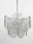 Mid-Century Blatt Ice Glass Disc Chandelier from Kalmar, Austria, 1960s For Sale - Image 3 of 11