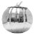 Silver Plate Life Size Pumpkin Punch Bowl ,17" by 17" For Sale