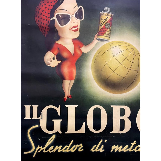 Il Globo Splendor di Metalli Poster by Damiano Damiani, 1949 For Sale - Image 6 of 8