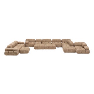 Mario Bellini Camaleonda Modular Sectional for B&b Italia, 1970s, 15 Pieces, New Bouclé For Sale