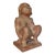 Tlazolteotl Terra Cotta Azetec Goddess of Renewal For Sale