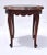French Country Portoro Marble Antique Side Drink Table For Sale - Image 3 of 7