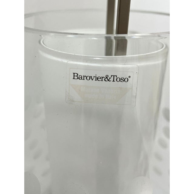 2000 - 2009 Beautiful Murano Glass Table Lamp by Barovier Toso For Sale - Image 5 of 7