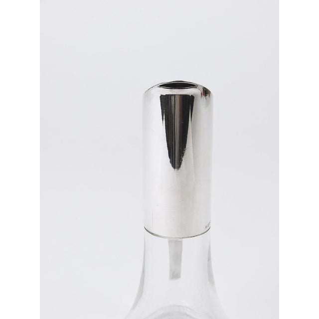 Silver & Crystal Riedel Mesa Carafe, Italy, 1980s For Sale - Image 16 of 18