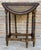 Round Folding Center Oak Table with Carved Top and Solomonic Legs, 1940s For Sale - Image 3 of 15