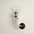 Large Murano Glass and Bronzed Brass Flower Sconces from Barovier, Italy, 1940s, Set of 2 For Sale - Image 9 of 13