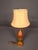 French Early 20th Century French Pineapple Motif Table Lamp in Wood, Brass & Steel, Circa 1920 For Sale - Image 3 of 11