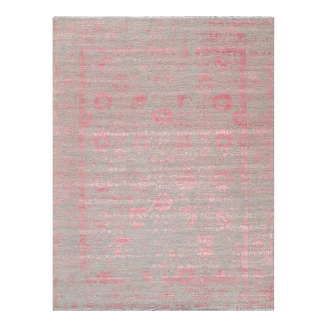 Pasargad Home Transitiona Beige Area Rug- 8'11" X 11' 9" For Sale