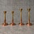 Large Postmodern Candleholders in Copper and Brass, 1970s, Set of 4 For Sale - Image 11 of 11