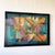 Step into the 1980s with the Postmodern Abstract Acrylic Lacquer Wall Art by Empire Art Miami. This incredible...