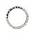 Early 21st Century Platinum 1.10 Carats Natural Diamond Eternity Band, Size 7.25 For Sale - Image 5 of 8