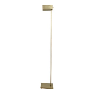 1970’s Tall Brass Floor Lamp by Casella Lighting For Sale