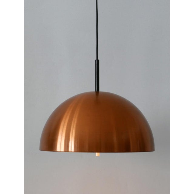Mid-Century Modern Copper Pendant Lamp from Staff & Schwarz, 1960s For Sale - Image 12 of 18
