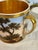 Antique Old Paris Porcelain Coffee Cup & Deep Saucer, Hand-Painted Landscape, Circa 1810 For Sale - Image 10 of 13