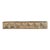 Mid Century Modern Brass Studded Tabletop Planter Box For Sale