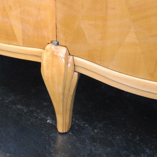 Art Deco French Art Deco Sycamore Sideboard by Pierre Lucas For Sale - Image 3 of 4