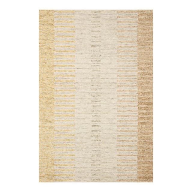 Chris Loves Julia x LoloiChris Dove / Santa Fe 3'-6" x 5'-6" Accent Rug For Sale
